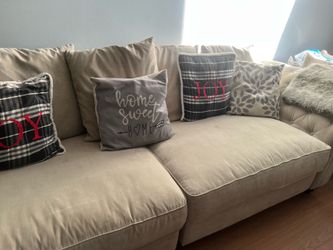 European full size couch