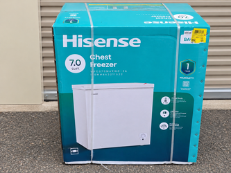Hisense 7.0 Cu. Ft. Garage-Ready Chest Freezer