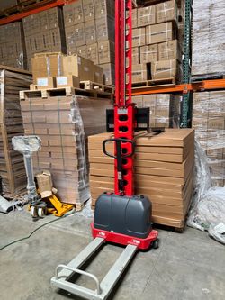 Electric Walkie Stacker Forklift