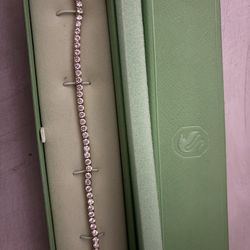 Gold Swarovski Tennis Bracelet