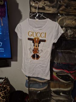MINNIE MOUSE AND GUCCI COLLAB SHIRT
