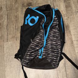 Nike KD Max Air VIII Basketball Backpack Black Blue