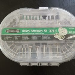 276pc Warrior Rotary Tool Accessory Kit