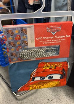 Cars shower curtain