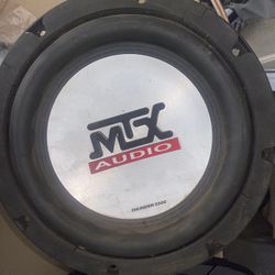 MTX 5500 8” Subwoofer & 2 Kicker 6x9 Speakers 