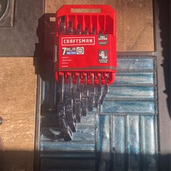 Craftsman 7 PC.  METRIC  Wrench Set 