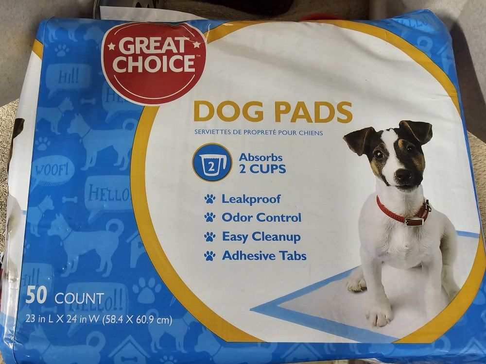 Puppy Pads 23 X 24 50 Count (46 left)