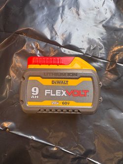 DEWALT FLEXVOLT 20V/60V MAX Lithium-Ion 9.0Ah Battery