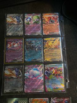 Pokémon EX Card Lot – 9 Holos