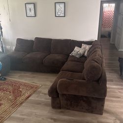 3 Piece Sectional (Looking To Get Rid Of Fast) 