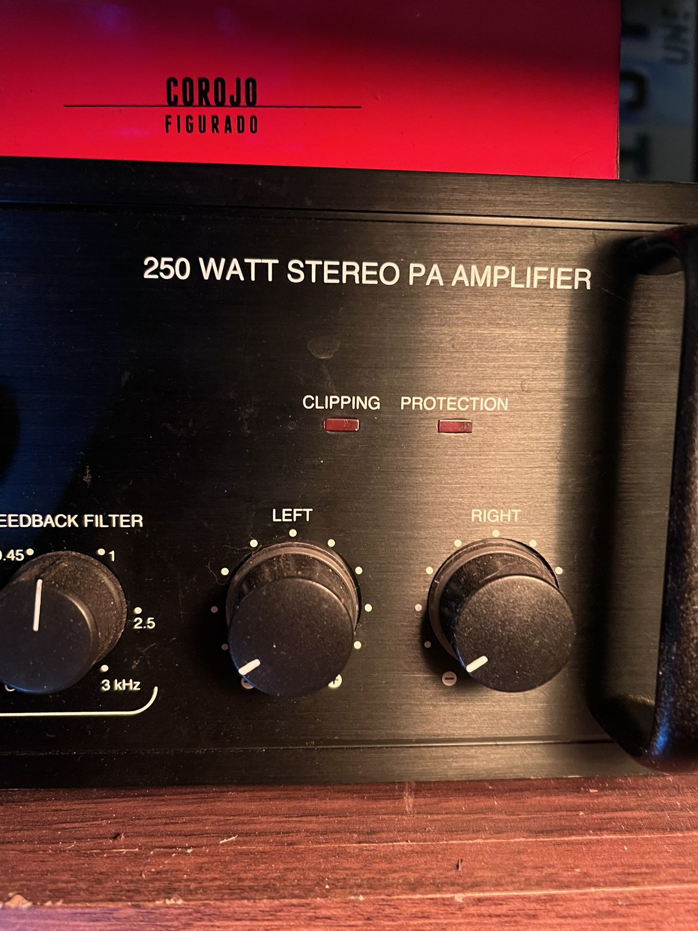 250 Watt PA Stereo Amplifier (heavy Built With Rack Mount) 