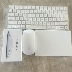 Apple: Keyboard, Track pad And Mouse