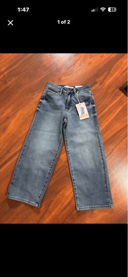 Billie Wide Leg Jeans with Tags size 7