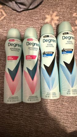 Deodorant spray