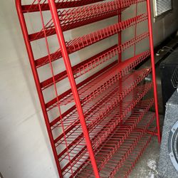 10 Tier Convenience Store Candy Floor Standing Display Rack -  RedMetal Wire