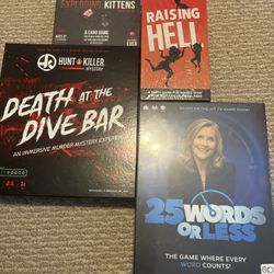 Game Night Set (4 Games) With Exploding Kittens