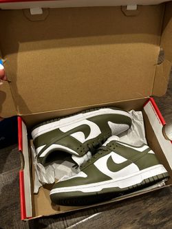 Olive Green Dunks Low