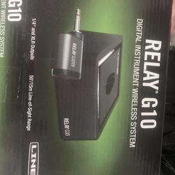 Line 6 Relay G10 Digital Wireless Guitar System 4 Piece Kit
