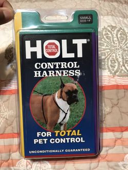 Holt control dog harness