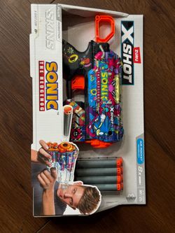 Sonic X Shot Robotnik Blaster Y2K Gamercore Sealed Collector Toy