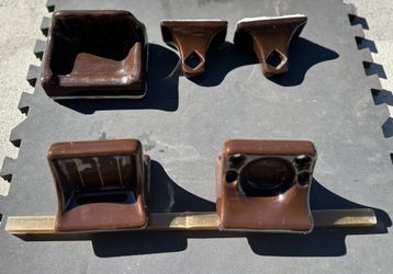 Vintage Porcelain Bathroom Accessories