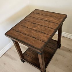 Wood Side Table