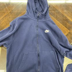M Nike blue jacket 
