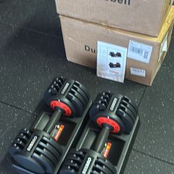 Adjustable Dumbbells 