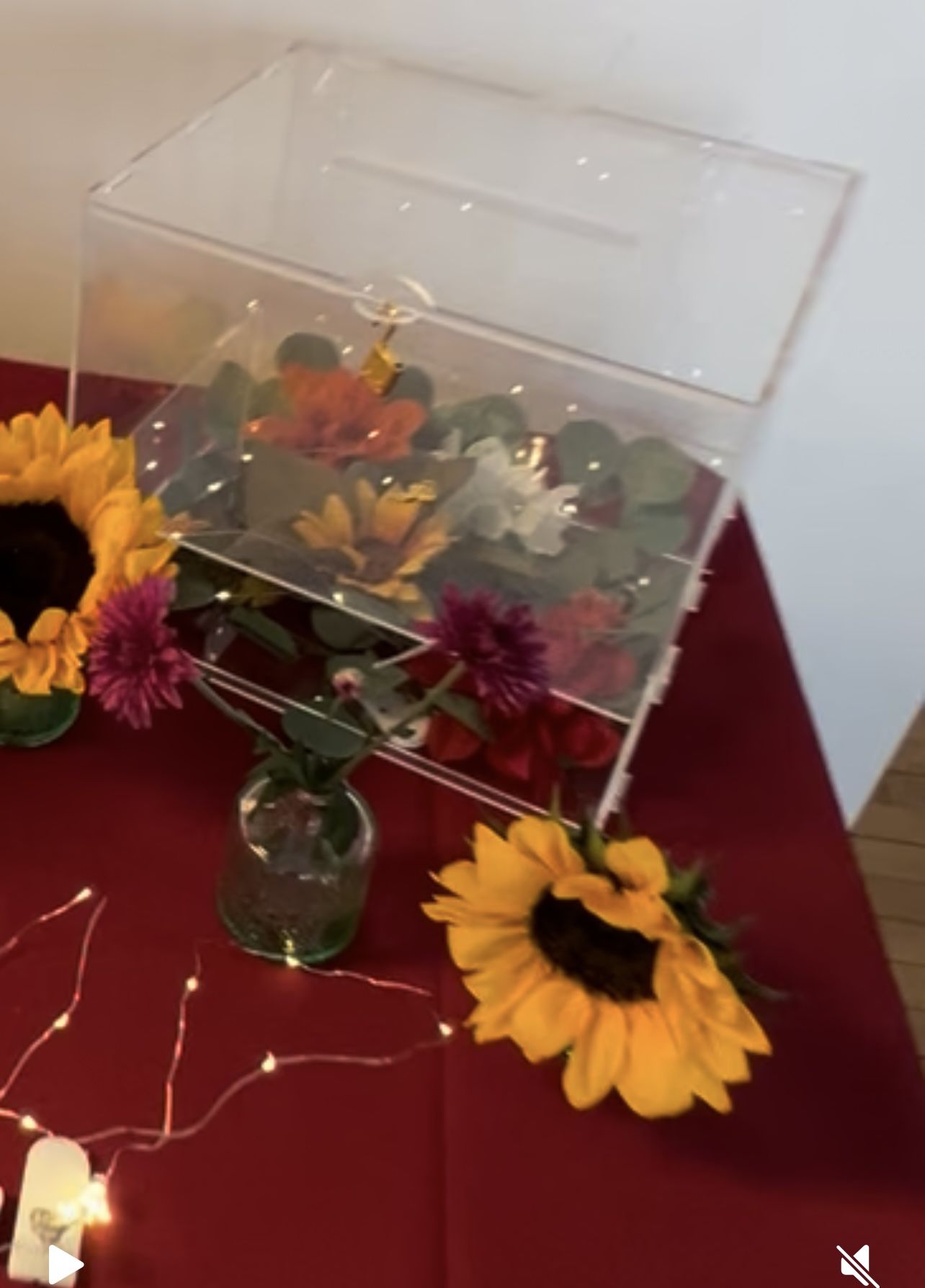 Clear Card Box