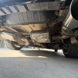 Corsa Performance Xtreme Axle-Back Exhaust with Quad Polished Tips