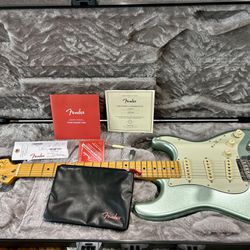 Fender American Stratocaster Professional II, Mystic Surf Green, Almost Brand New 