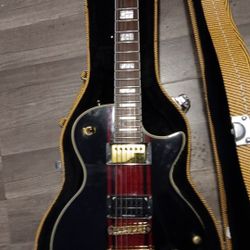 Fire Fly Elite Seymour Duncan Invader Bridge Full Set Up Low Action Great Guitar.