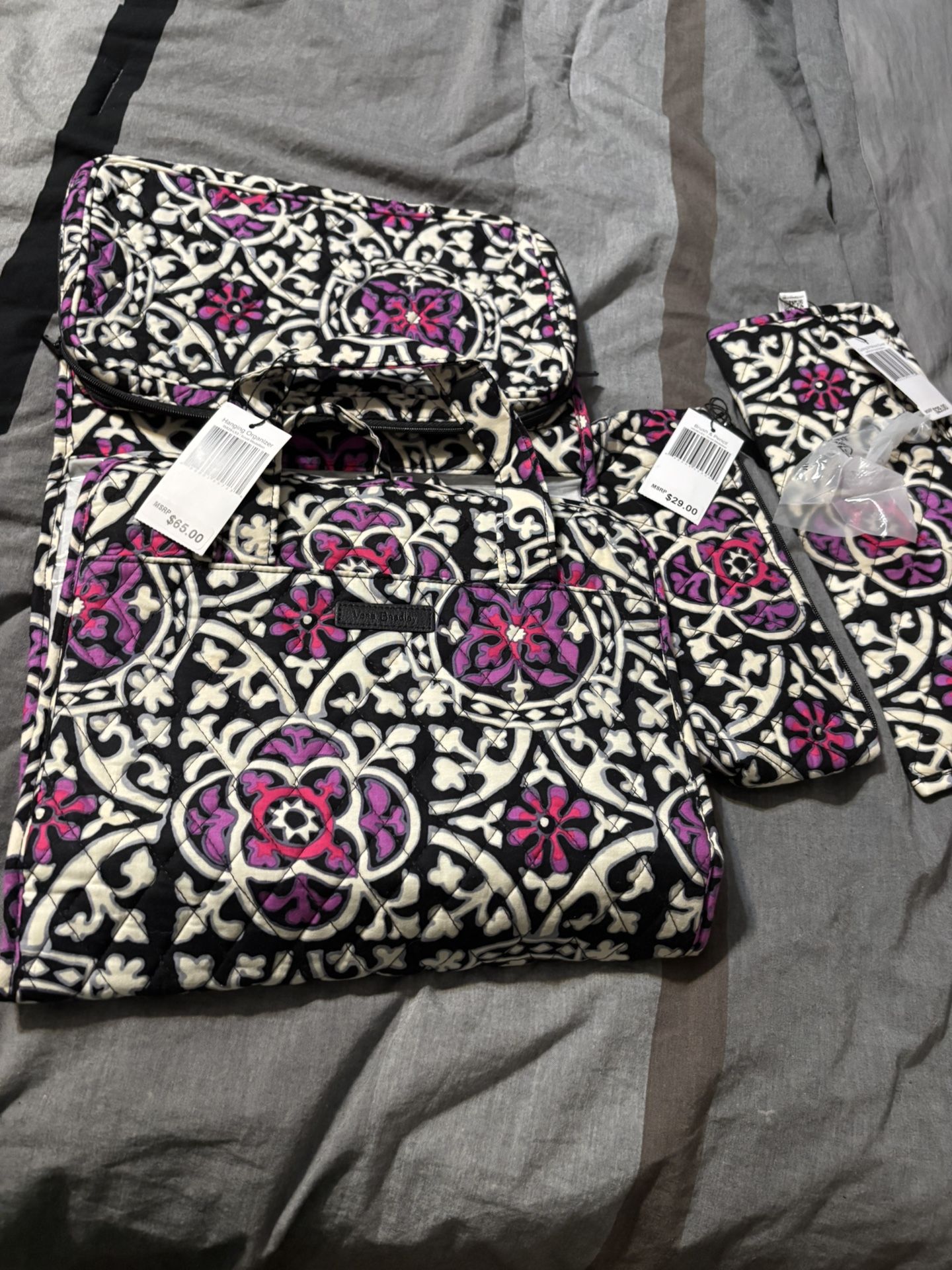 NWT XL Vera Bradley Travel Bag Lot