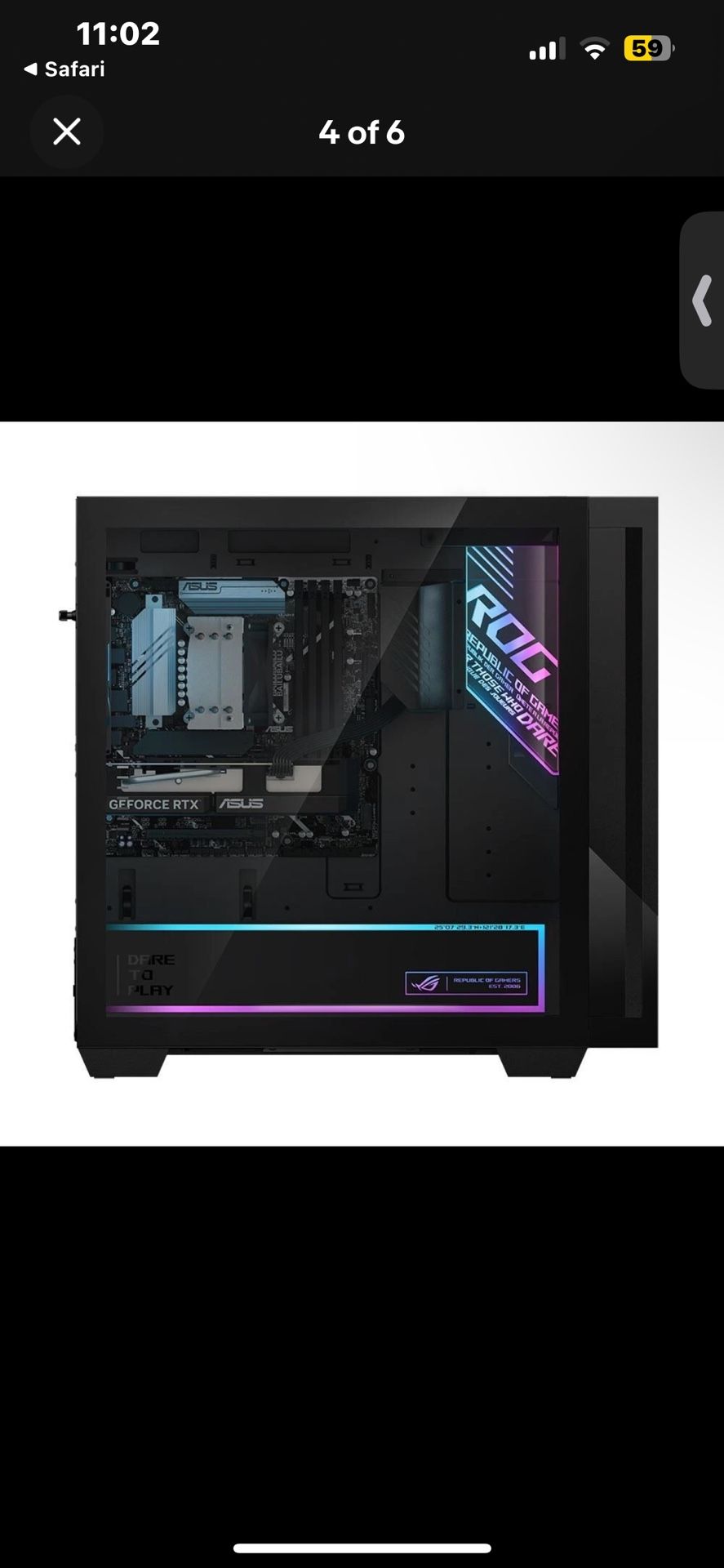 ASUS Rog G700 Rtx 5060 Ultra Intel 7 32gb Ram