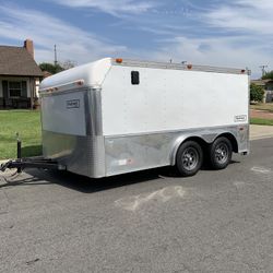 Enclosed Toy Hauler Trailer. Motorcycle Hauler 