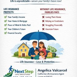  I help families protect their loved ones with the right coverage and personalized guidance.