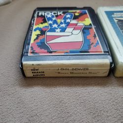 John Denver 8-track Tapes