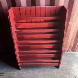 Pottery Barn Red Book Case 42” x 30” x 14”