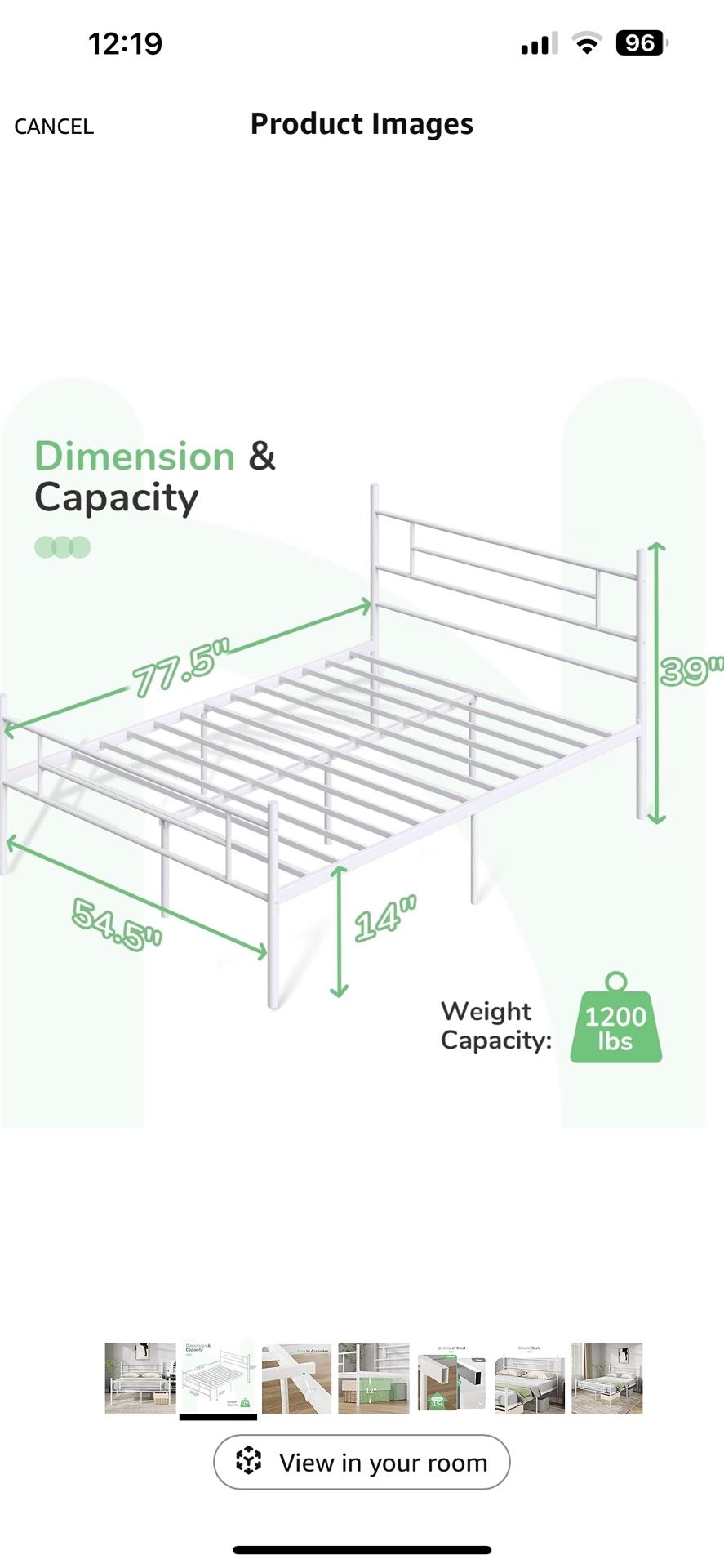 Full Bed Frame