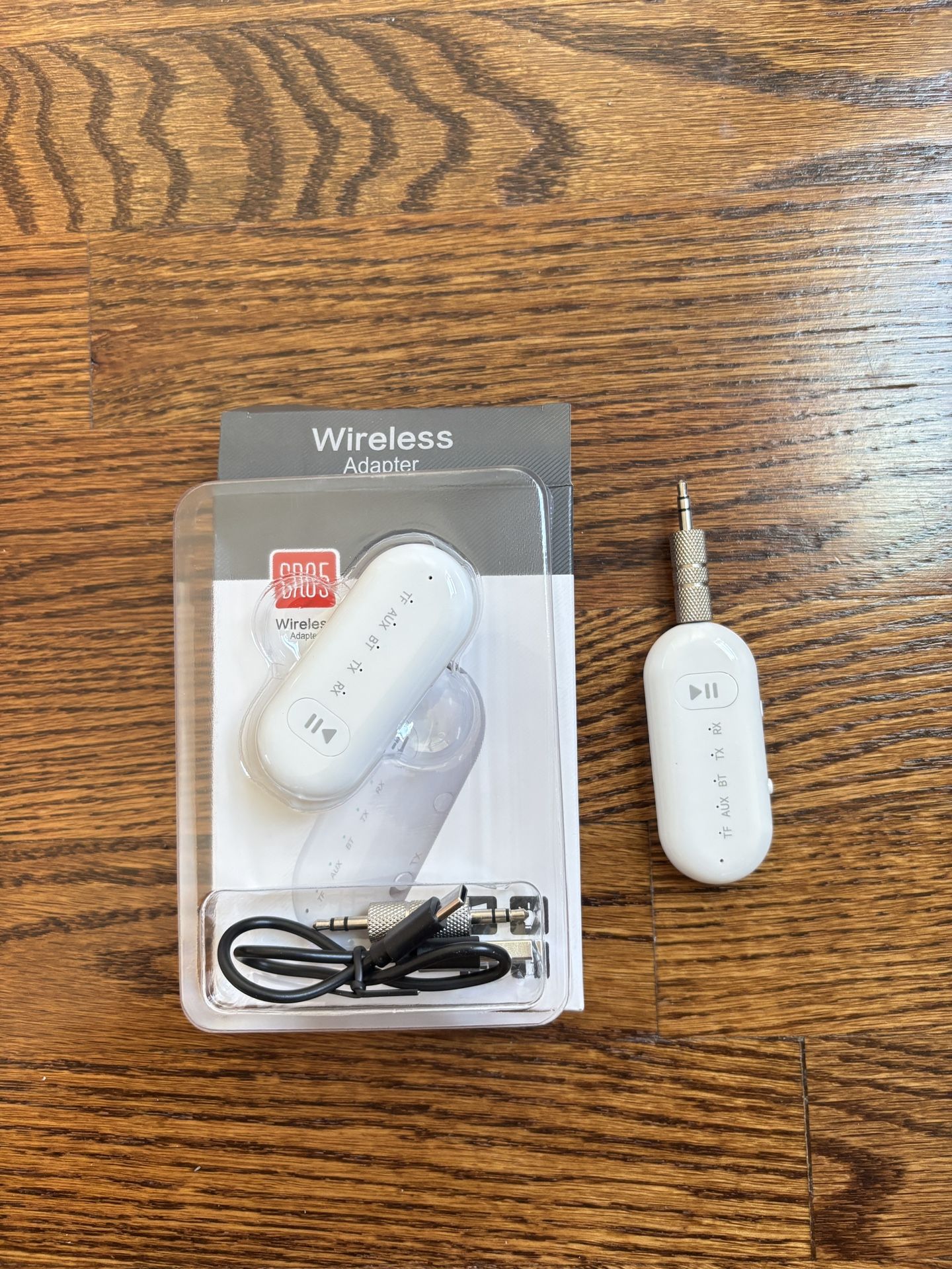 2 Generic In-Flight Wireless Bluetooth Transmitter Receiver GRO5