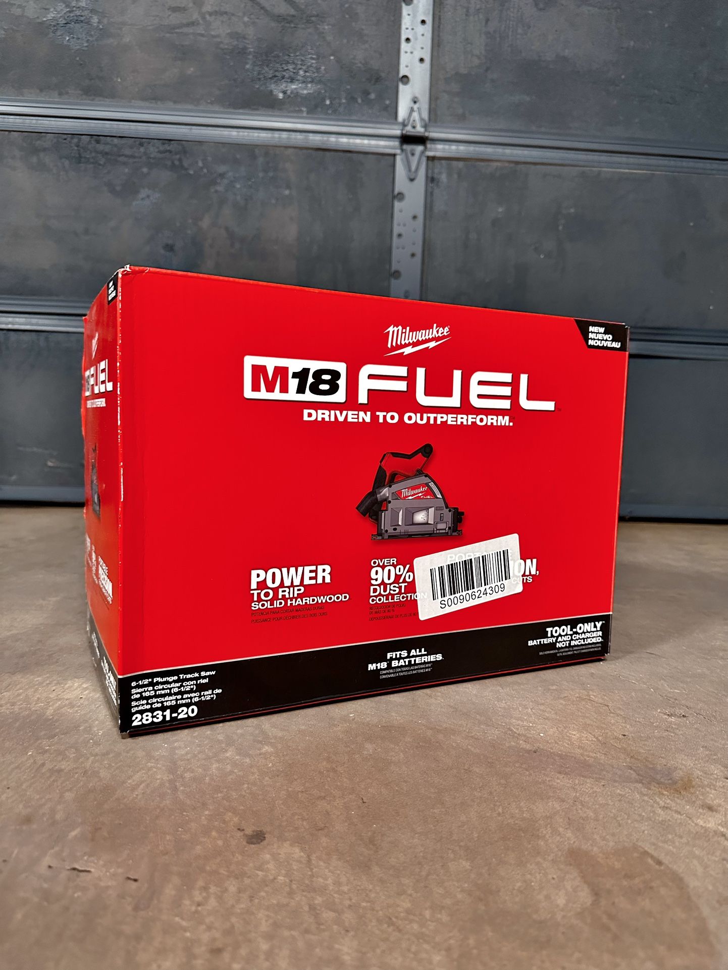 Milwaukee M18 FUEL 6-1/2” Plunge Cut Track Saw (Tool Only)