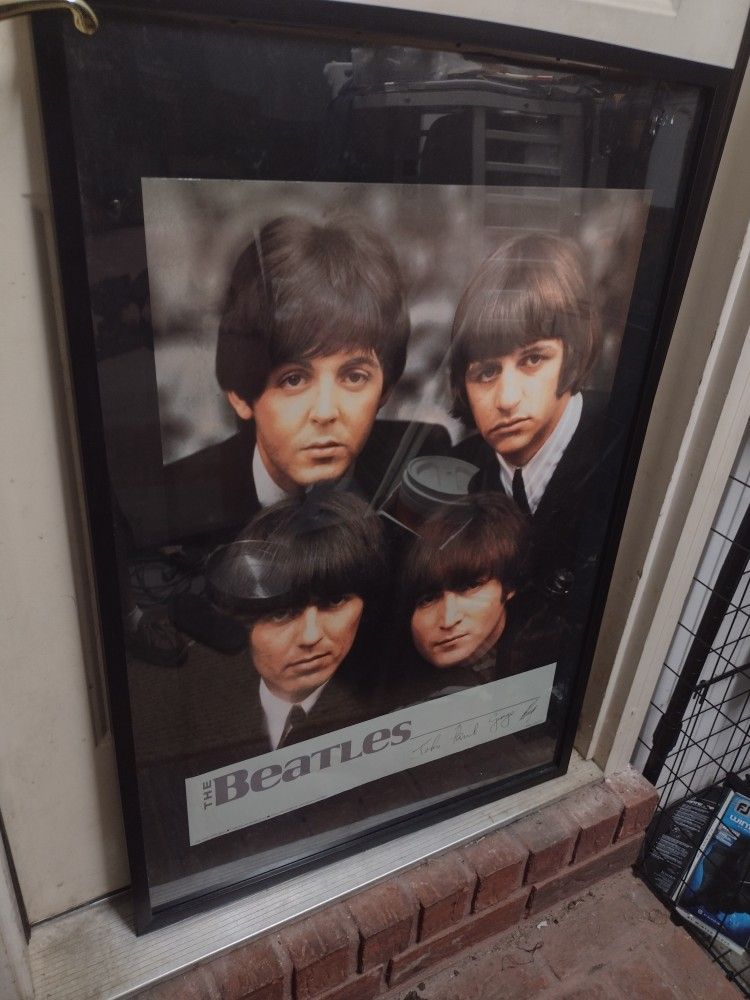 Beatles Framed Poster