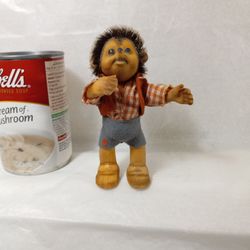 Vintage Steiff German Macki Mecki Hedgehog Boy Doll Rubber Figurine Toy 4 1/4 Inch