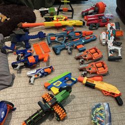 Nerf Gun Lot