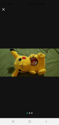 Pokemon Pikachu Plush Stuff Animal. 