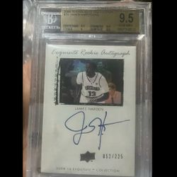 2009 upper deck exquisite James Harden Rookie auto

