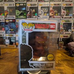 FUNKO POP BUNDLE: Godzilla: 1984 (CHASE) & 10 inch 1954