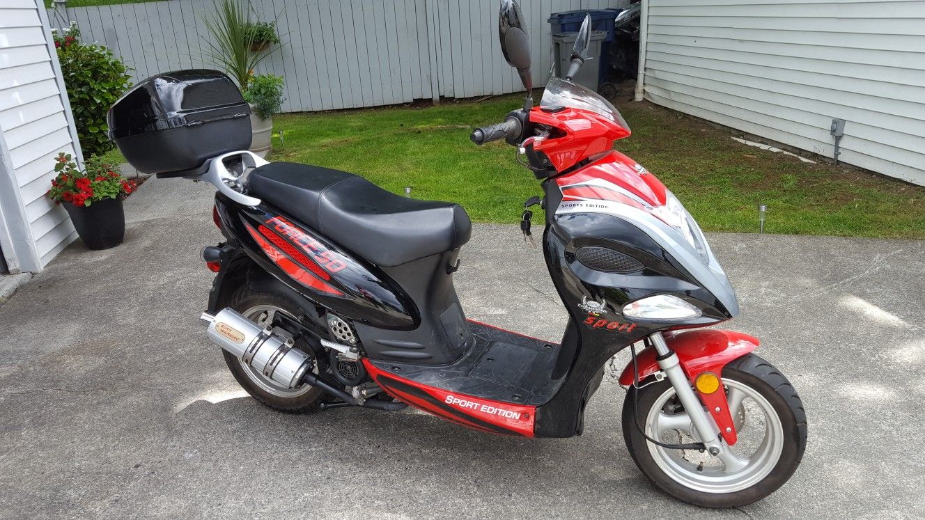 2018 Yongfu Scooter 50cc only 219 miles won't start