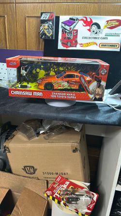Jada Chainsaw Man & 1995 Toyota Supra
