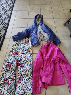 Size 6-7 Girls : Snow Jacket And Pants